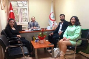 EMİRDAĞ İLÇE SAĞLIK MÜDÜRLÜĞÜNE ZİYARET GERÇEKLEŞTİRİLDİ