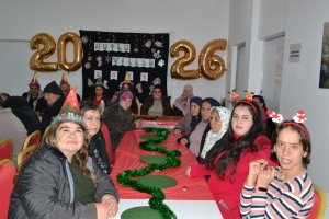 Ülkü Bakım Merkezi'nde Yılbaşı Eğlencesi