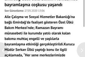 Bakım Merkezimiz Basında