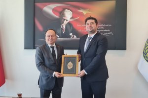Afyonkarahisar Ticaret ve Sanayi Odası Başkanı Hüsnü Serteser'e ziyaret